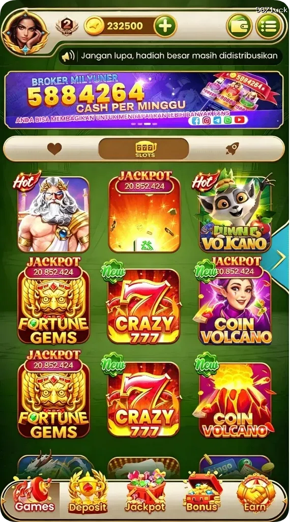 567luck Unduh