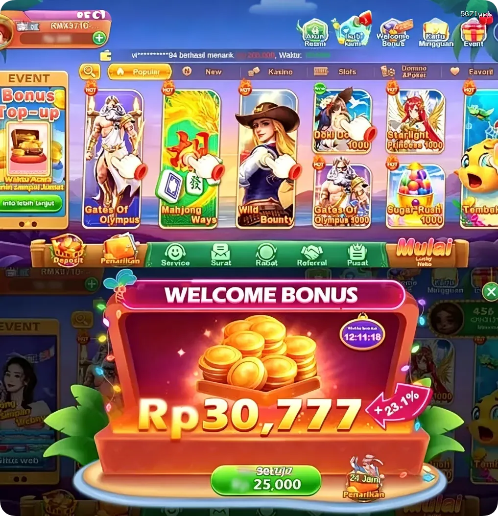 567luck Resmi - Unduh APK